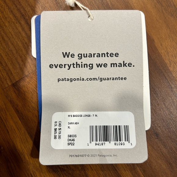 Patagonia 7” Baggies - Picture 2 of 4